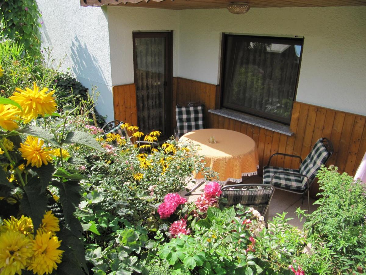 Abendstille Am Obstgarten Mit Terrasse Zapfendorf Exterior photo