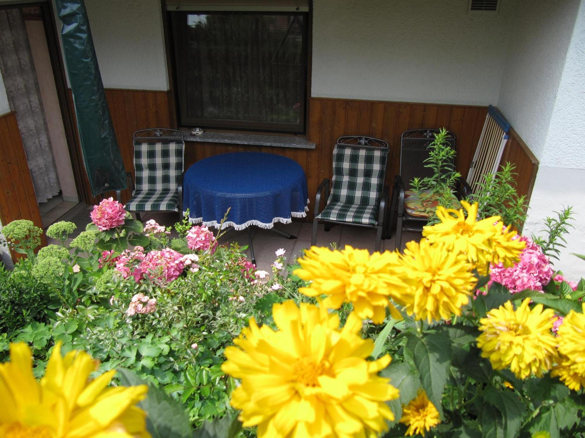Abendstille Am Obstgarten Mit Terrasse Zapfendorf Exterior photo
